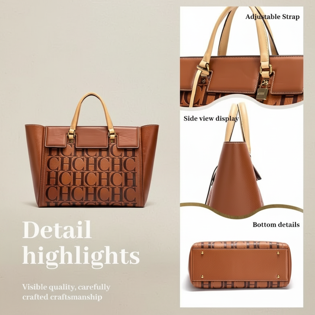 Heritage Monogram Tote